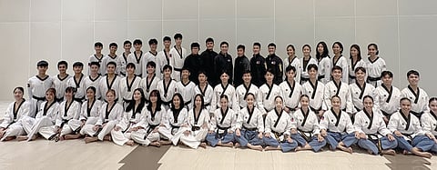 Members of the SMART/MPVSF Philippine team are determined to bring glory as they compete in the 17th ASEAN Taekwondo Chamionship in Khan Hoa, Vietnam. 