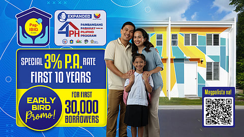 Pag-IBIG offers 10-year fixed 3% housing loan for first 30,000 4PH borrowers