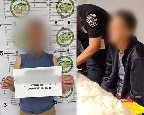 A South African national was arrested by airport police after authorities discovered suspected shabu worth around P47.63 million in his luggage.