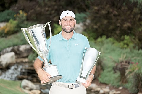 SCOTTIE Scheffler wages a strong rally to beat Robert MacIntyre by two strokes and win the US PGA Tour's BMW Championship in Baltimore. 