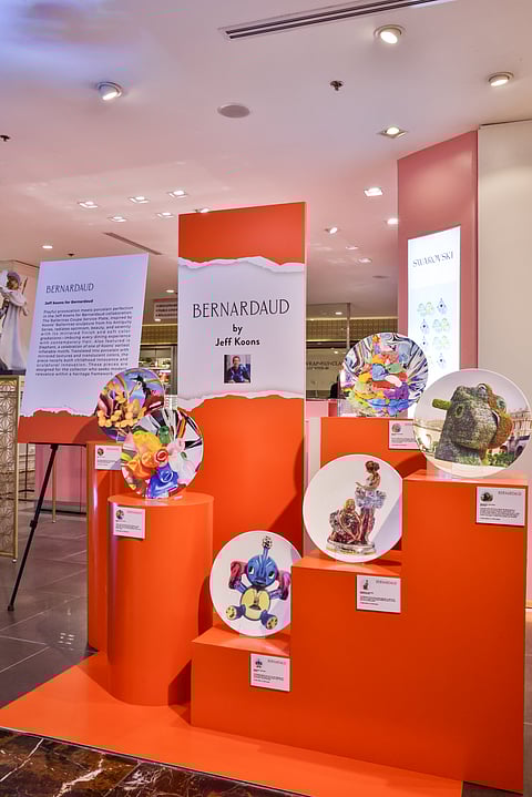 Bernardaud by Jeff Koons.