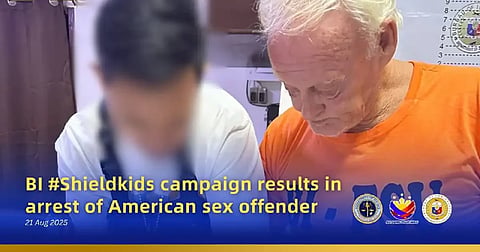 American sex offender nabbed by BI
