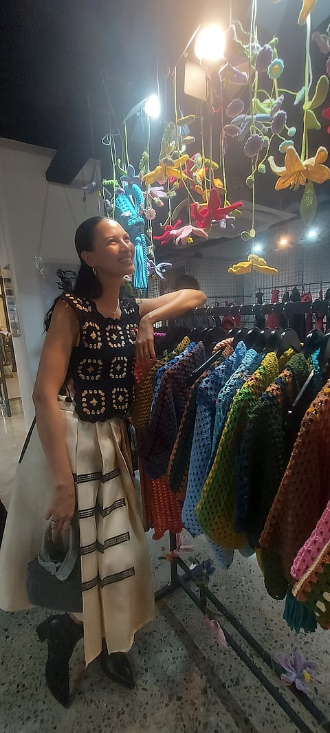 Supermodel Ria Bolivar and her collection for BRGY.