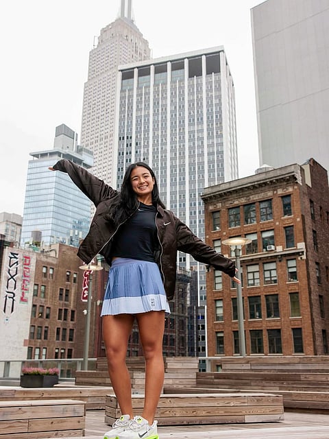 Alex Eala hopes to take a big bite of The Big Apple.