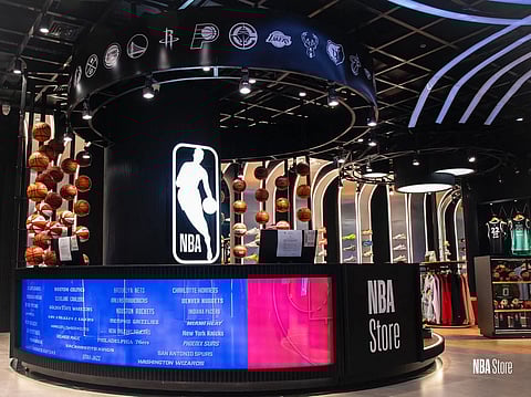 NBA Store opens third branch in Greenhills