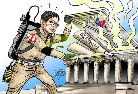 Swimming in blood money