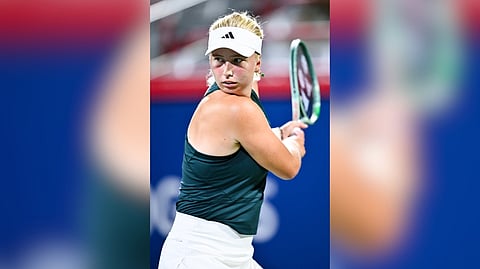 World No. 15 Clara Tauson of Denmark stands in the way of Alex Eala in the US Open.