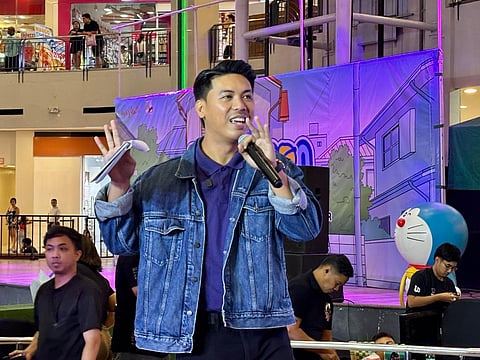 Filipino Youtuber Lincoln Cortez Velasquez, or Cong TV, joins UnionDigital Bank’s ‘Kaya Mo’ movement as its newest brand ambassador during the consumer launch at Market! Market! in Taguig City on Saturday, sharing his journey from humble beginnings to becoming one of the country’s top content creators.