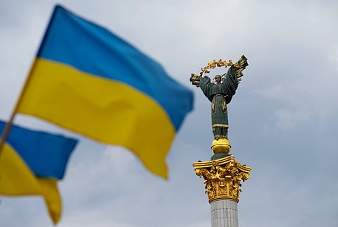 Ukraine marks independence day with drone strikes on Russia