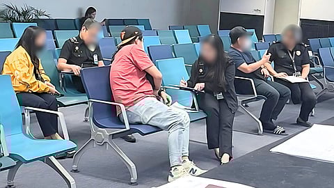 Repatriated Filipinos arrive at NAIA on 23 August after being rescued from scam hubs in Cambodia.