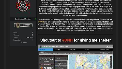 A tip-off to Deep Web Konek says that Negros is plagued by ghost flood control projects worth 306 million pesos.