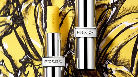 Prada Beauty launches Banana-themed lipstick