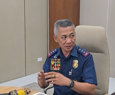 Philippine National Police (PNP) acting chief   P/LtGen. Jose Melencio Nartatez (Photo by Lade Kabagani)