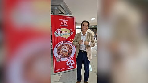 Ajinomoto Philippines president Koichi Ozaki highlights healthy living at the Veggie-Licious Caravan.