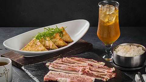 Tofu+Beef Shortplate.