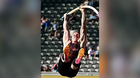Menno Vloon of the Netherlands confirms his attendance in the Atletang Ayala World Pole Vault next month at the Ayala Triangle Gardens in Makati City.
