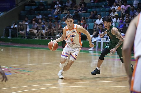 ABDUL Sawat attacks the defense to lead the Zamboanga SiKat to a 74-70 win over the Cebu Greats in the MPBL 2025 Season on Thursday.