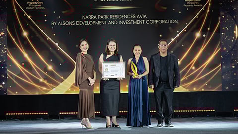 Narra Park Residences Avia’s second consecutive win for Best Housing Development.