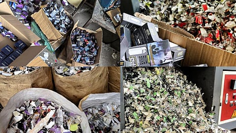 CONFISCATED vape products undergo destruction at a DENR-accredited Treatment, Storage, and Disposal facility as part of DTI’s intensified enforcement efforts.