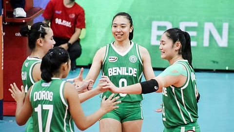 Saint Benilde turns back Letran