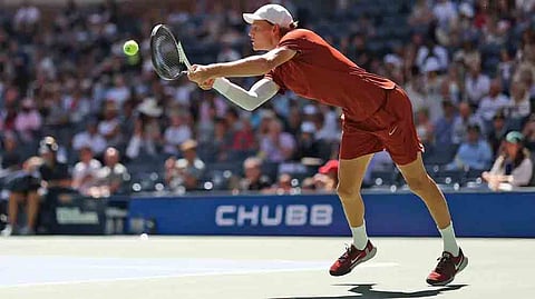 JANNIK Sinner stages a furious fightback to book a 5-7, 6-4, 6-3, 6-3 win over Denis Shapovalov to advance to the Last 16 of the US Open men’s singles event. 