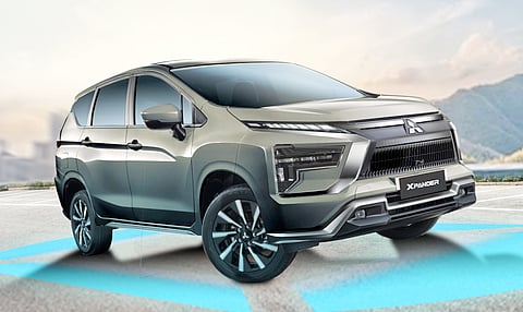 THE new Xpander shows off its redesigned grille and new alloy wheels for a sharper look on the road.