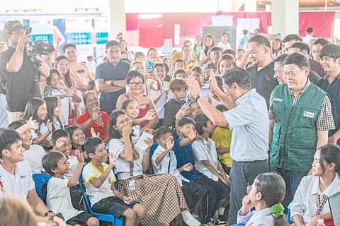 PRESIDENT Ferdinand Marcos Jr. and Education Secretary Sonny Angara lead the Yaman ng Kalusugan Caravan at Aurora National High School, providing students, teachers and staff with free consultations, lab tests, cancer screenings and up to P20,000 in medicines per year.
