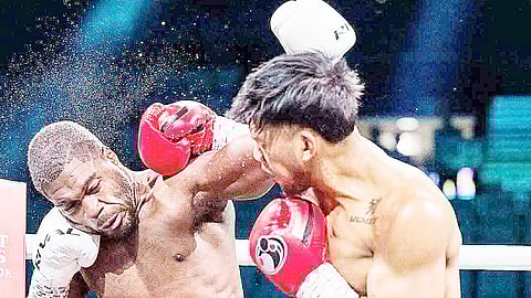 Tokyo Olympic bronze medalist Eumir Marcial has a major backer in the legendary Manny Pacquiao.