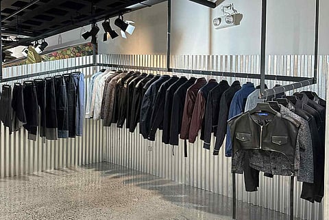 Ino Caluza and his Viktor Jeans line at BRGY.