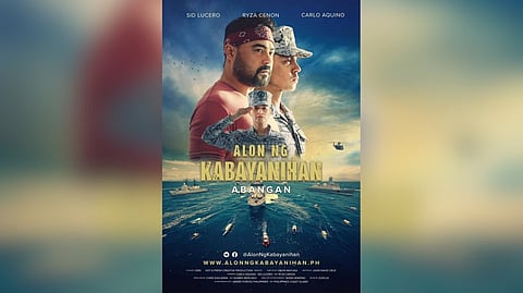 Alon ng Kabayanihan short film official poster.