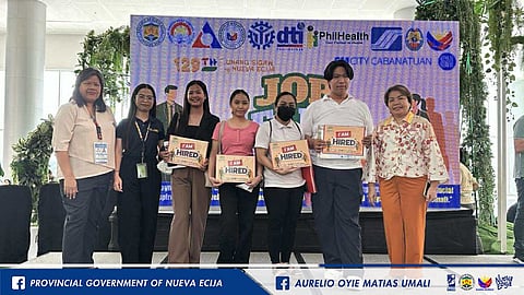 Some 4,688 job openings were made available during the Job Fair of the 129th Unang Sigaw ng Nueva Ecija celebration at the SM City Cabanatuan on September 2, 2025.