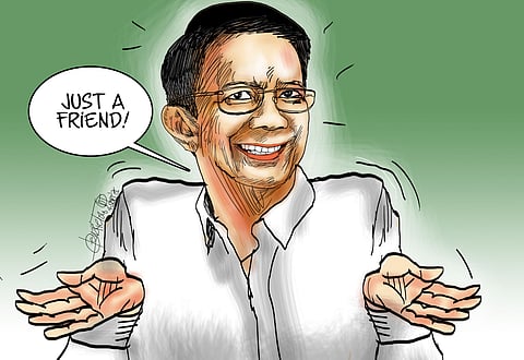 What is Chiz hiding?