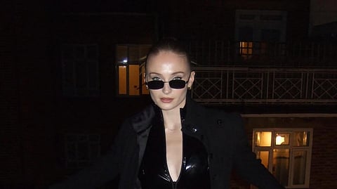 Sophie Turner dons her inner Lara Croft.
