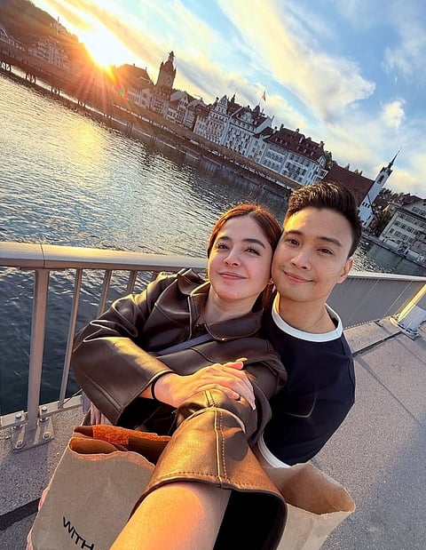 Celebrity Husband and Wife Shaira and EA Guzman