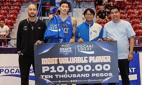 PBA Draft prospect Sonny Estil