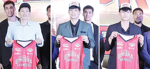 SONNY Estil, Mario Barasi Jr. and John Abis finally realize their dreams after Barangay Ginebra selected them in the PBA Annual Rookie Draft on Sunday.