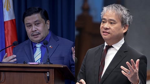 Senator Jinggoy Estrada and Joel Villanueva
