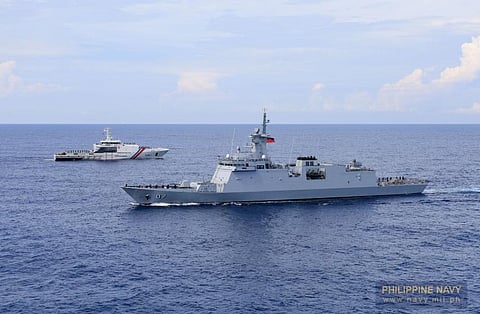 On September 8, 2025, the Philippine Navy’s second Miguel Malvar-class frigate, the future BRP Diego Silang (FFG-07) carried out a coordinated meeting procedure with the Philippine Coast Guard’s BRP Gabriela Silang (OPV-8301) as the former is underway in Philippine waters.