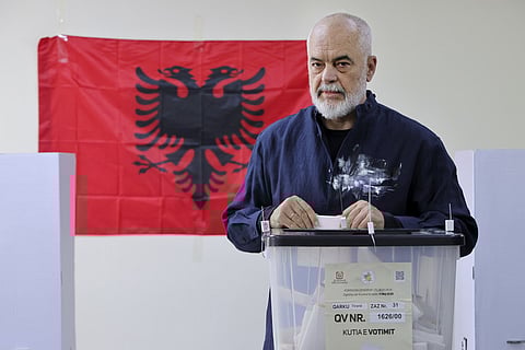 Albanian Prime Minister Edi Rama