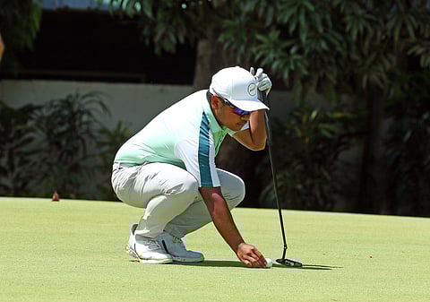 RUPERT Zaragosa displays grace under pressure to overcome Keanu Jahns in the third round of the ICTSI Negros Occidental Classic at Marapara Golf and Country Club.
