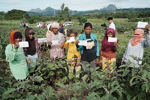 Aeta farmers at FNAS. 