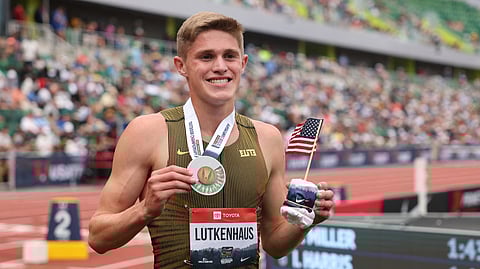 COOPER Lutkenhaus hardly feels the pressure ahead of the men’s 800m run of the 2025 World Athletics Championships in Tokyo.