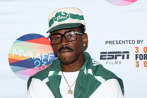 Tyler the Creator attends the Starz screening of "Magic City: An American Fantasy" at Martha's Vineyard Performing Arts Center during the 2025 Martha's Vineyard African American Film Festival on August 06, 2025 in Martha's Vineyard, Massachusetts.