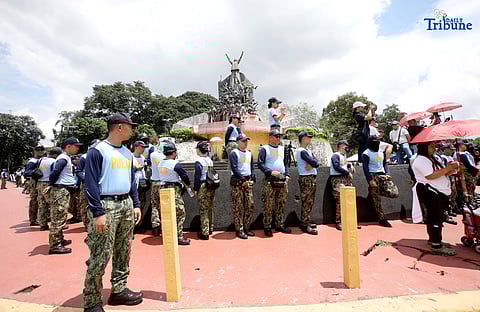 Flood control projects spark protest at People Power Monument