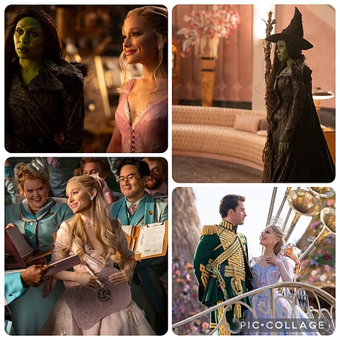 Teaser Shots for the upcoming Wicked for Good movie