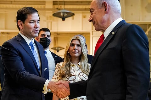 Rubio vows ‘unwavering support’ to ally in Gaza war