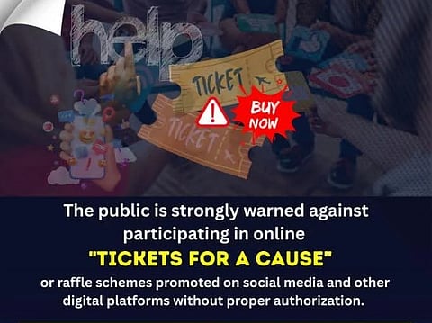 Cordillera police warn public vs illegal raffles