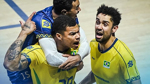 Brazil makes show of force