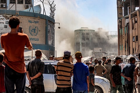 Israel deems 'Gaza is burning,' launching airstrikes