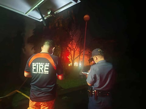 A reported fire broke out from the Philippine Coast Guard (PCG) Training Center at the NPC Compound, Barangay Bagumbayan, in the town of Bagac, Bataan, on the early morning hour of September 17, 2025.
